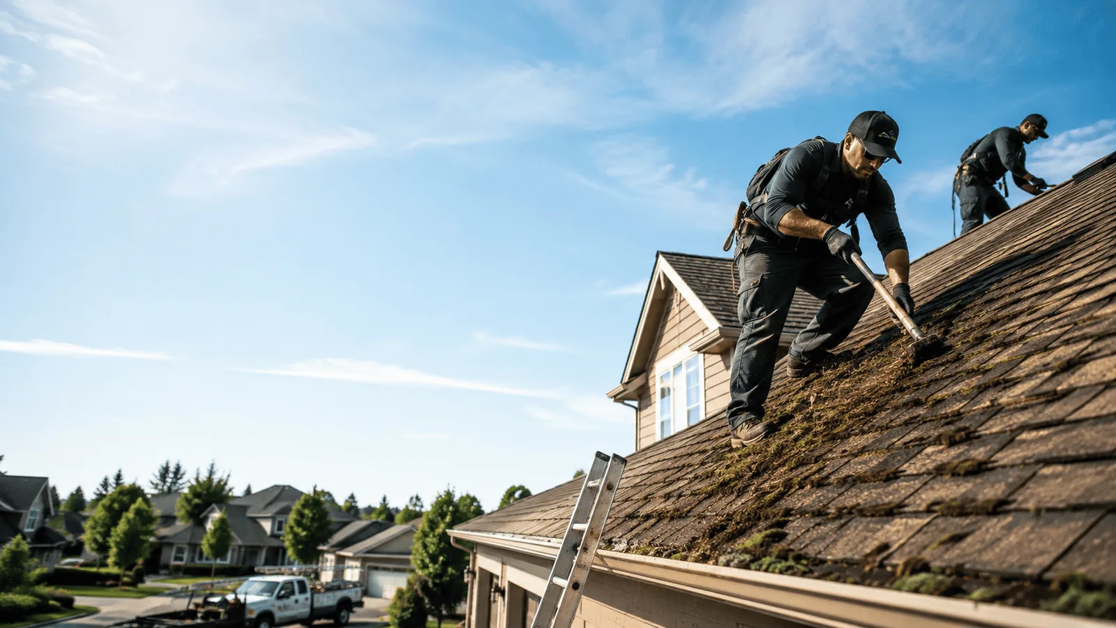 Roof Moss Removal in Buzzards Bay, MA near me